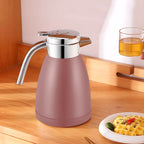 SOGA 1.8L Stainless Steel Water Bottle Insulated Vacuum Flask Coffee Jug Thermal Pink