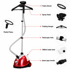 SOGA Garment Steamer Portable Cleaner Steam Iron Red