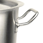 SOGA Stock Pot 58Lt Top Grade Thick Stainless Steel Stockpot 18/10