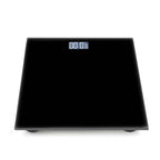 SOGA 2X Black 180kg Digital Fitness Weight Bathroom Gym Body Glass LCD Electronic Scales