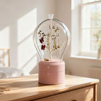 SOGA 2X Pink 360 Degree Rotating 2 Layered Jewelry Storage Box Waterproof Dustproof Accessories Organiser