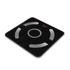 SOGA Wireless Bluetooth Digital Body Fat Scale Bathroom Weighing Scales Health Analyzer Weight Black
