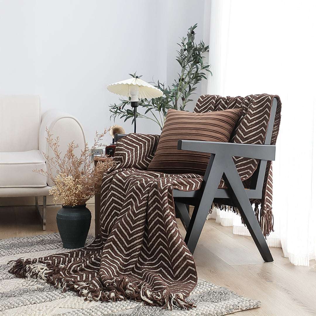 SOGA 2X Chocolate Brown Throw Blanket 130x170cm Soft Polyester $ 161