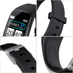 SOGA 2x Sport Monitor Wrist Touch Fitness Tracker Smart Watch Blue