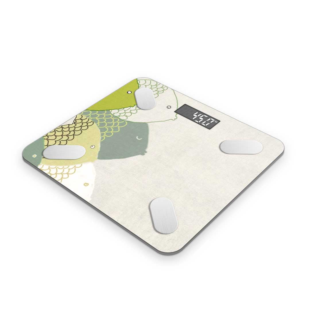 SOGA Wireless Bluetooth Digital Body Fat Scale Bathroom Health Analyzer Weight Fish Design