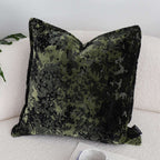 SOGA 2X 50cm Forest Green Crushed Velvet Decorative Throw Pillow $ 129