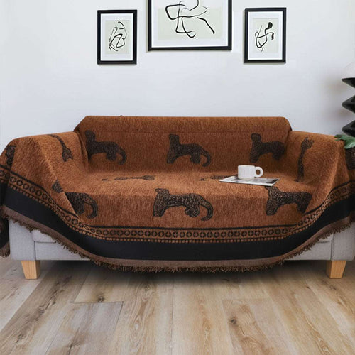 SOGA Two-seater Brown Sofa Cover Leopard Print 180x260cm Polyester $ 125