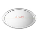 SOGA 6X 13-inch Round Aluminum Steel Pizza Tray Home Oven Baking Plate Pan