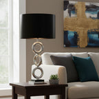 SOGA 2X Simple Industrial Style Table Lamp Metal Base Desk Lamp