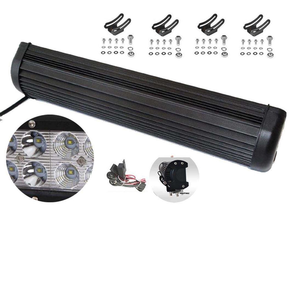 2X 28inch 180W Cree Led Light Bar Spot Flood Light 4x4 Offroad Work Ute Atv 12v 24v $ 323