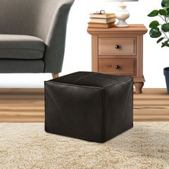 SOGA 40cm Pier Leather Pillow with EPP Insert Home Decor