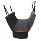 SOGA 2X 600D Oxford Cloth Waterproof Dog Car Cover Back Seat Protector Hammock Pet Mat Black