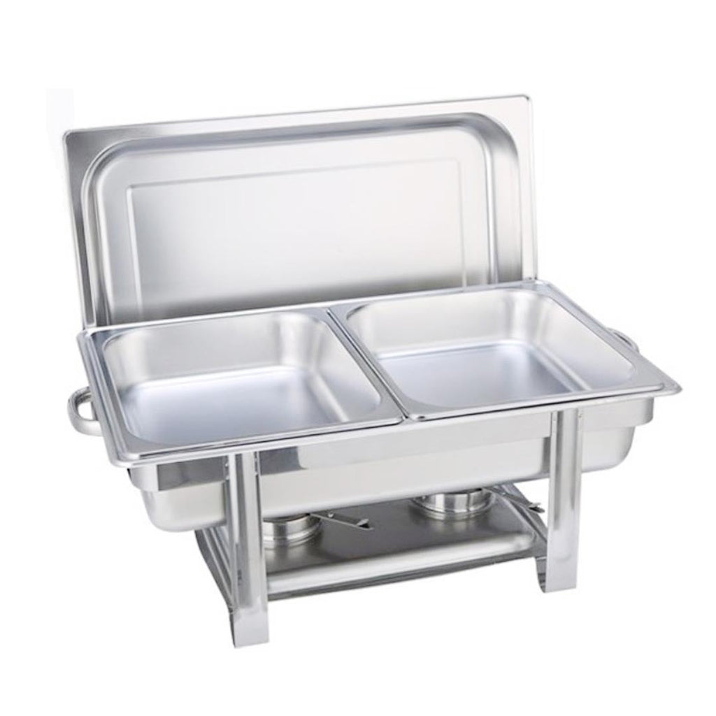 SOGA Stainless Steel Chafing Double Tray Catering Dish Food Warmer $ 179.90