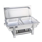 SOGA Stainless Steel Chafing Double Tray Catering Dish Food Warmer $ 179.90
