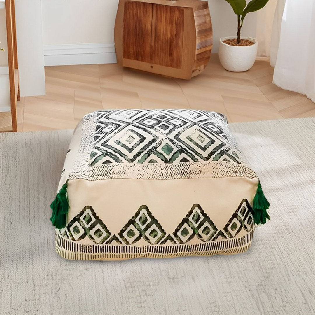 SOGA 2X 50cm Ultra-Comfort Polyester-Cotton Cushion with EPP Particle Support Home Decor