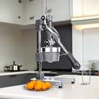 SOGA 2X Commercial Heavy-Duty Manual Citrus Juicer Hand Press Extractor – Black