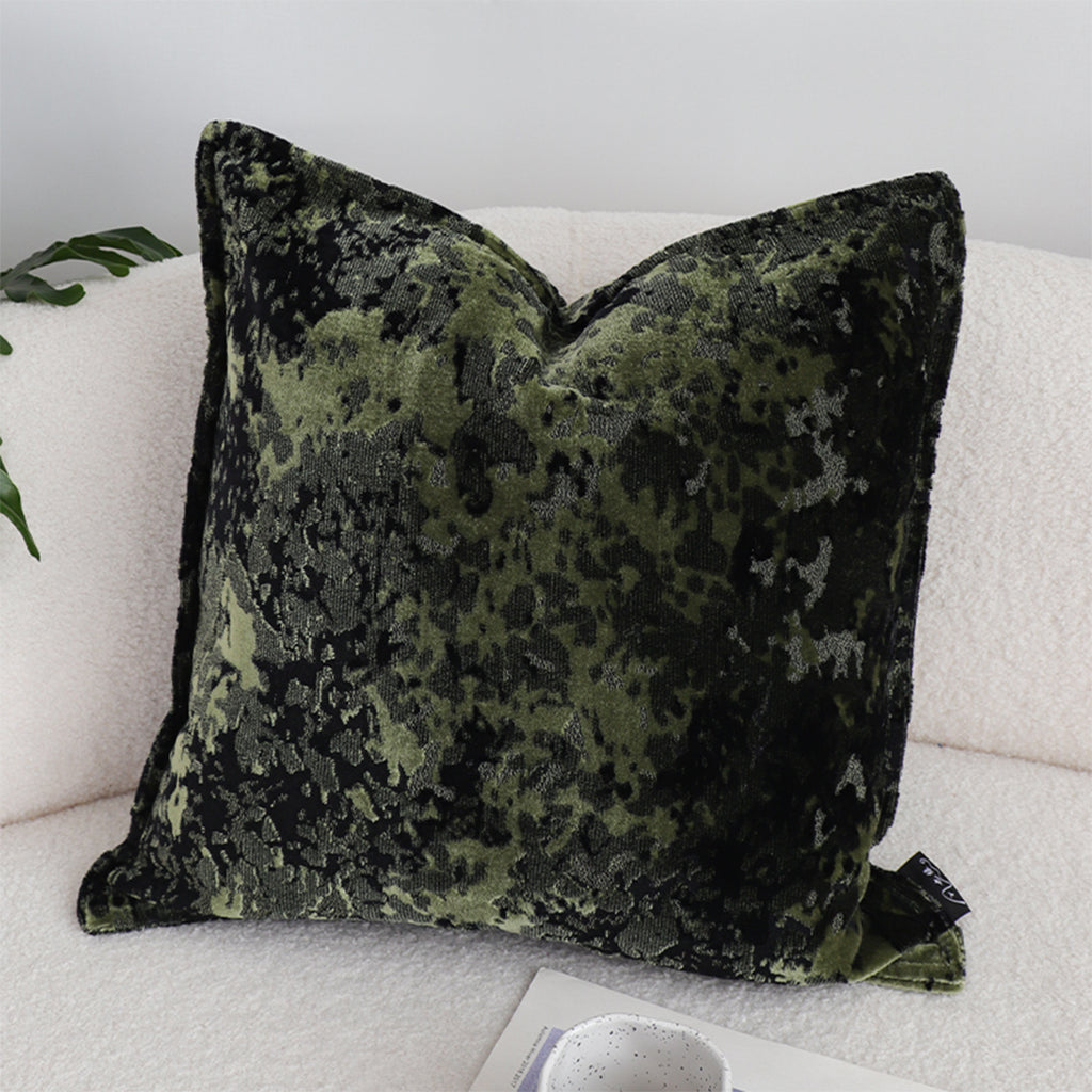 SOGA 50cm Forest Green Crushed Velvet Decorative Throw Pillow $ 66.90