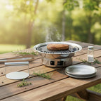 SOGA Kitchenware Bundle – Stainless Steel BBQ Grill, Burger Press & Premium Grilling Plate $ 144
