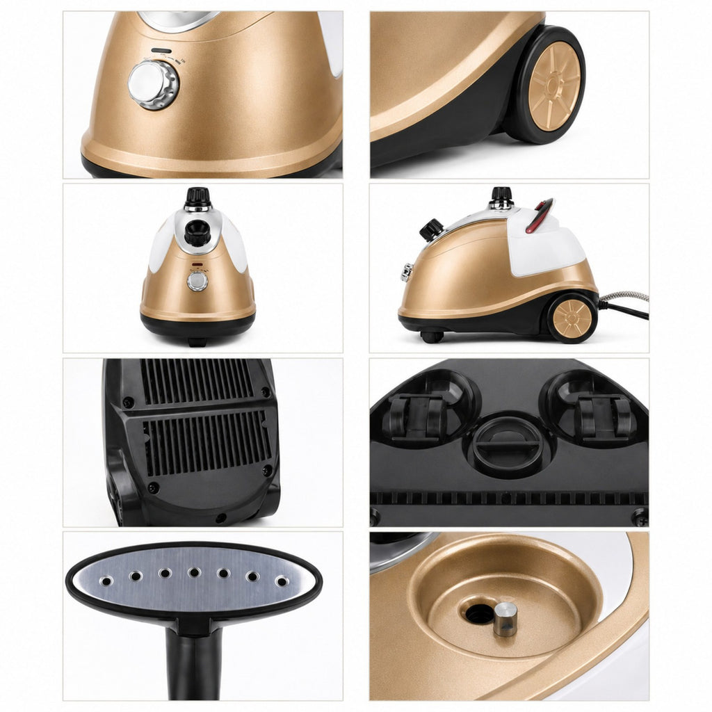 SOGA Garment Steamer Portable Cleaner Steam Iron Gold