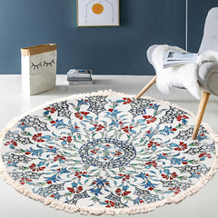SOGA 2X 120cm Mandala Area Rug for Living Room Lounge Bedroom Anti-slip Doormat Home Decor