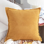 SOGA 2X 45cm Wabi Sabi Arches Mustard  Indoor|Outdoor Kavka Throw Pillow