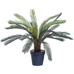 SOGA 4X 155cm Artificial Indoor Cycas Revoluta Cycad Sago Palm Fake Decoration Tree Pot Plant