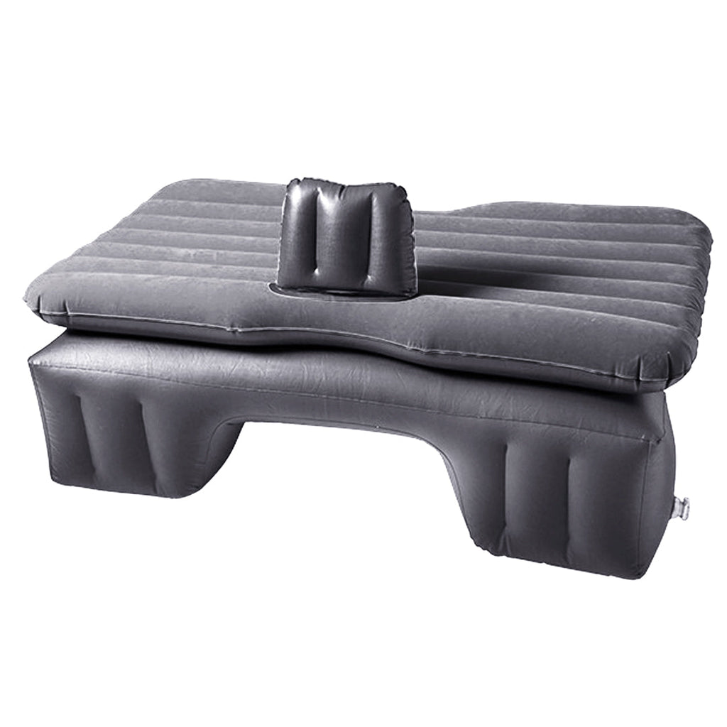 SOGA Inflatable Car Mattress Portable Travel Camping Air Bed Rest Sleeping Bed Grey $ 66.90