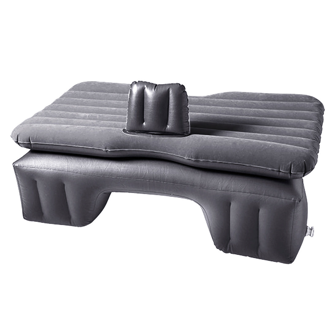 SOGA Inflatable Car Mattress Portable Travel Camping Air Bed Rest Sleeping Bed Grey $ 66.90