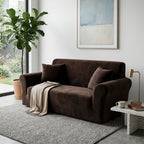 SOGA 2-Seater Coffee Sofa Cover Couch Protector High Stretch Lounge Slipcover Home Decor