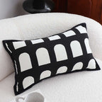 SOGA 2X 30cm Contemporary Black White Geometric Pattern Throw Pillow $ 133