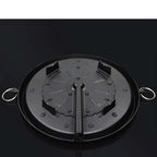 SOGA 2X Portable Korean BBQ Butane Gas Stove Stone Grill Plate Non Stick Coated Round