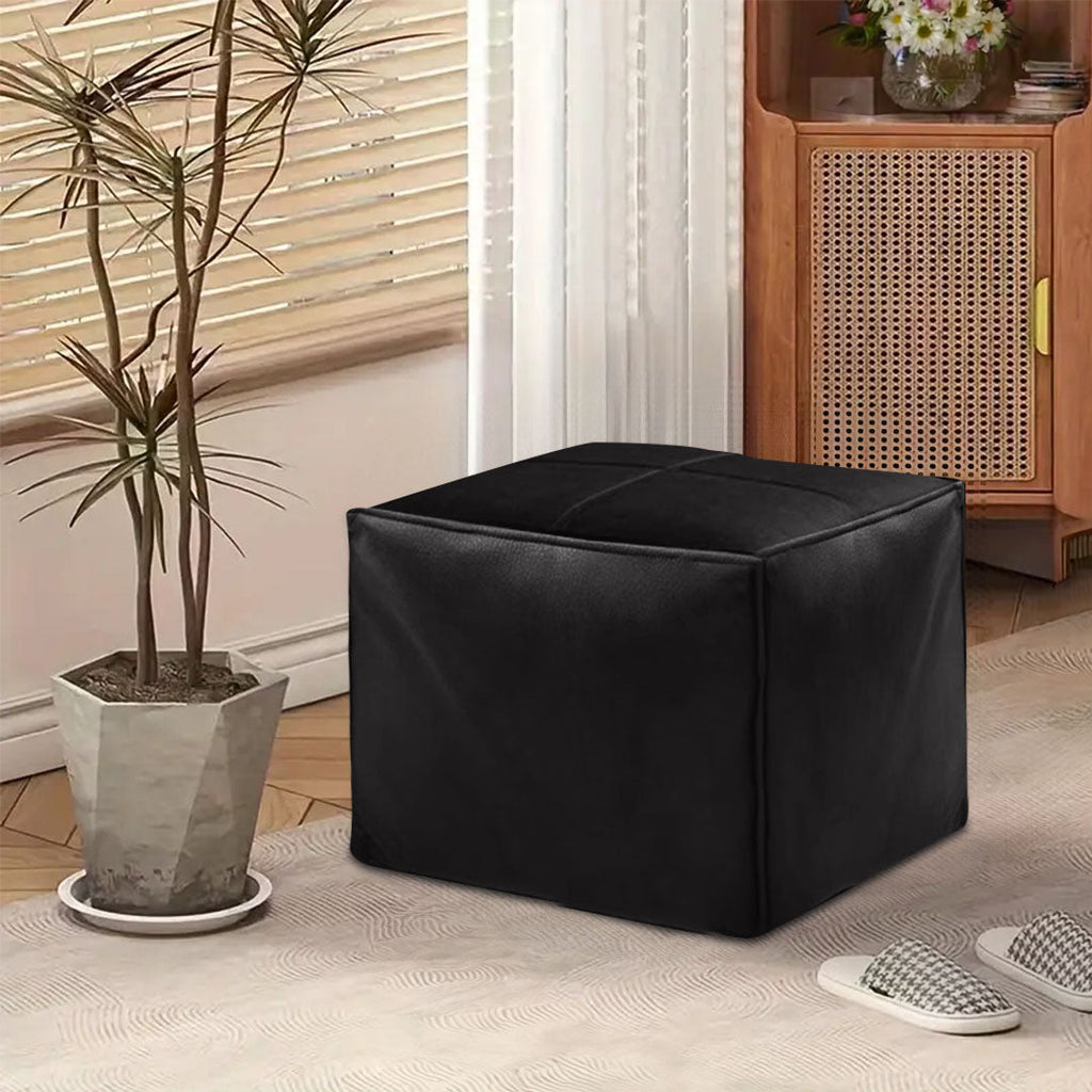 SOGA 40cm Pier Leather Pillow with EPP Insert Home Decor