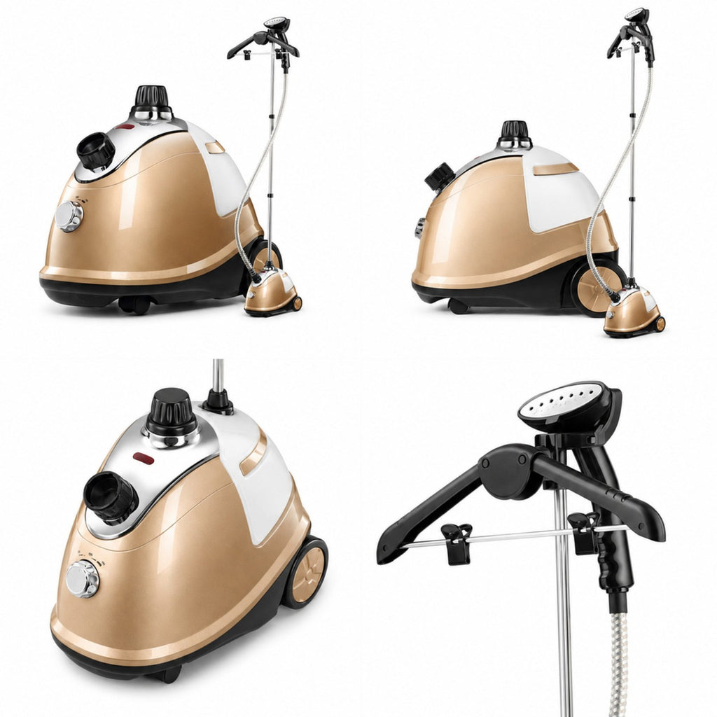 SOGA Garment Steamer Portable Cleaner Steam Iron Gold