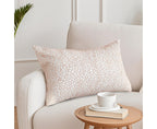 SOGA 35cm Neutral Beige Speckled Pattern Contemporary Throw Pillow