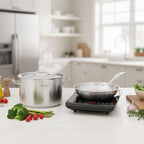 SOGA Kitchenware Bundle – 35.5cm Smart Induction Cooktop, 26cm Fry Pan & 9L Stock Pot $ 296
