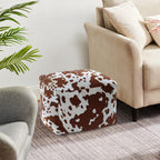 SOGA 55x35cm Squared Soft Pouffe Seat Cushion Elegant Home Accent Décor Stylish Footstool