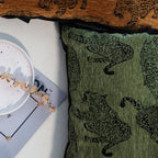 SOGA 2X 30cm Throw Pillow Green Leopard Lumbar Decorative Cushion for Living Room Home Decor