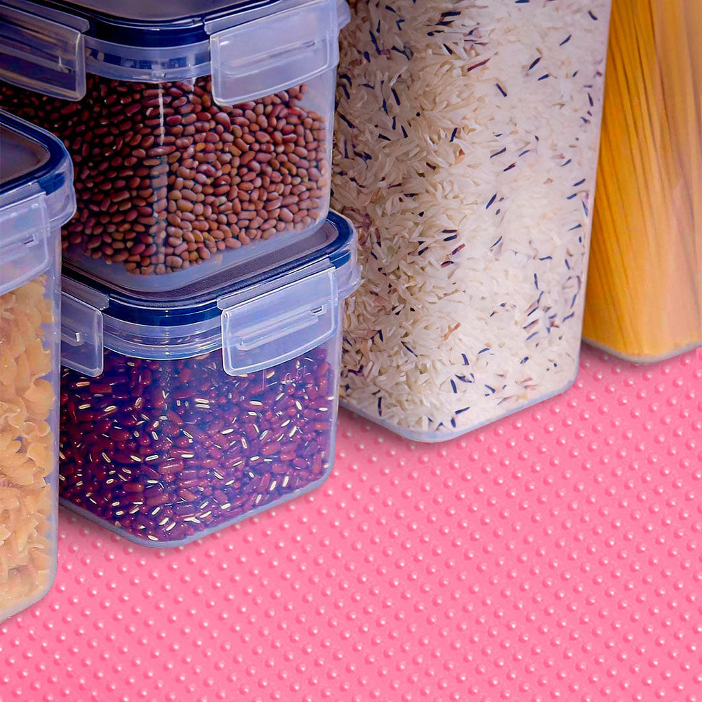 SOGA 2X 30x300cm Pink Kitchen Shelf Drawer Cabinet Multi Use Liner Non Slip Mat