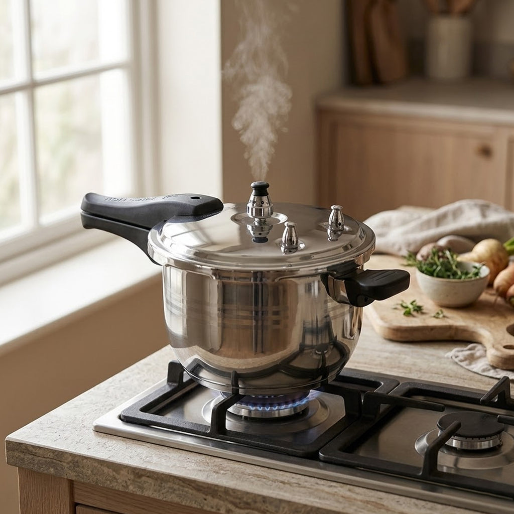 4L Commercial Grade Stainless Steel Pressure Cooker With Seal