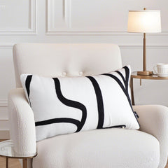 SOGA 30x50cm French Cushion – 14cm Polyester Cotton Seat Pad