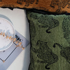 SOGA 2X 30cm Throw Pillow Green Leopard Lumbar Decorative Cushion for Living Room Home Decor