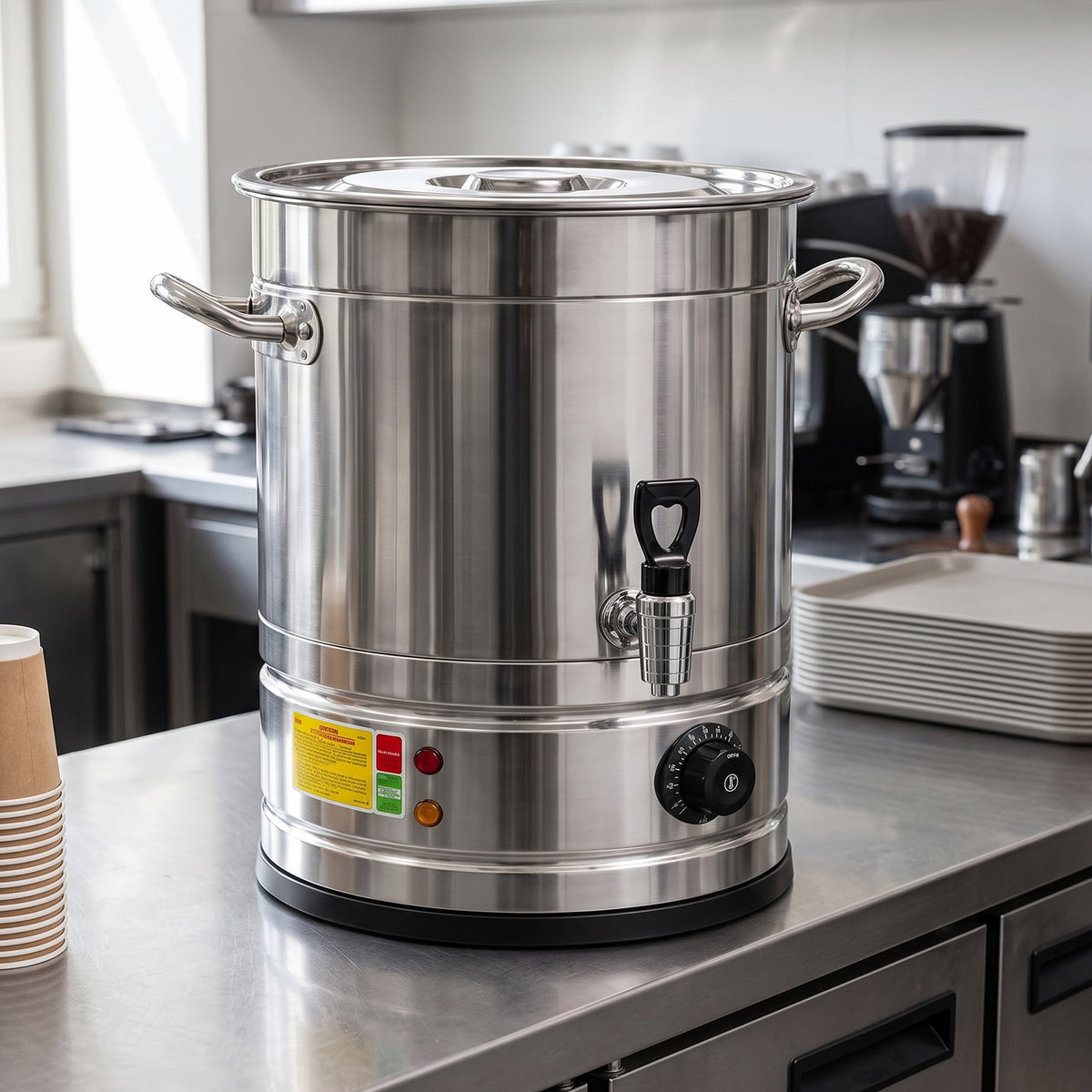 SOGA 48L Stainless Steel URN Commercial Water Boiler 2200W