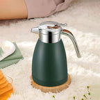 SOGA 2.2L Stainless Steel Water Bottle Insulated Vacuum Flask Coffee Jug Thermal Green
