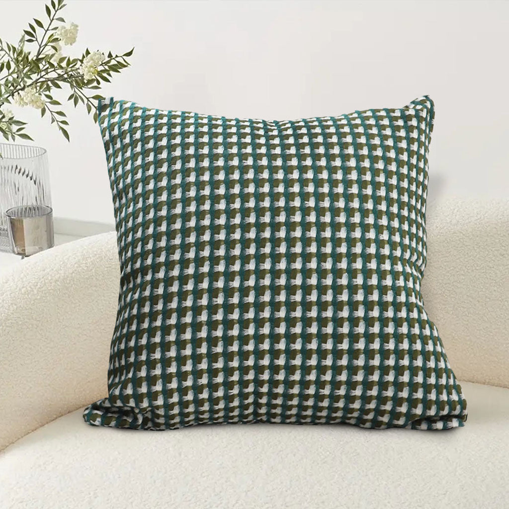 SOGA 2X 45cm Subtle Green Foliage Pillow SquareThrow pillow