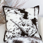 SOGA 50cm Throw Pillow  Black and White Leopard Thick Premium Polyester Fiber for Home Decor