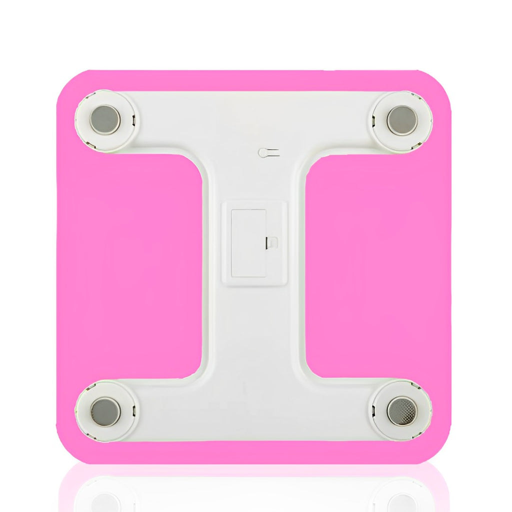 SOGA 2X 180kg Digital Fitness Weight Bathroom Gym Body Glass LCD Electronic Scales Pink