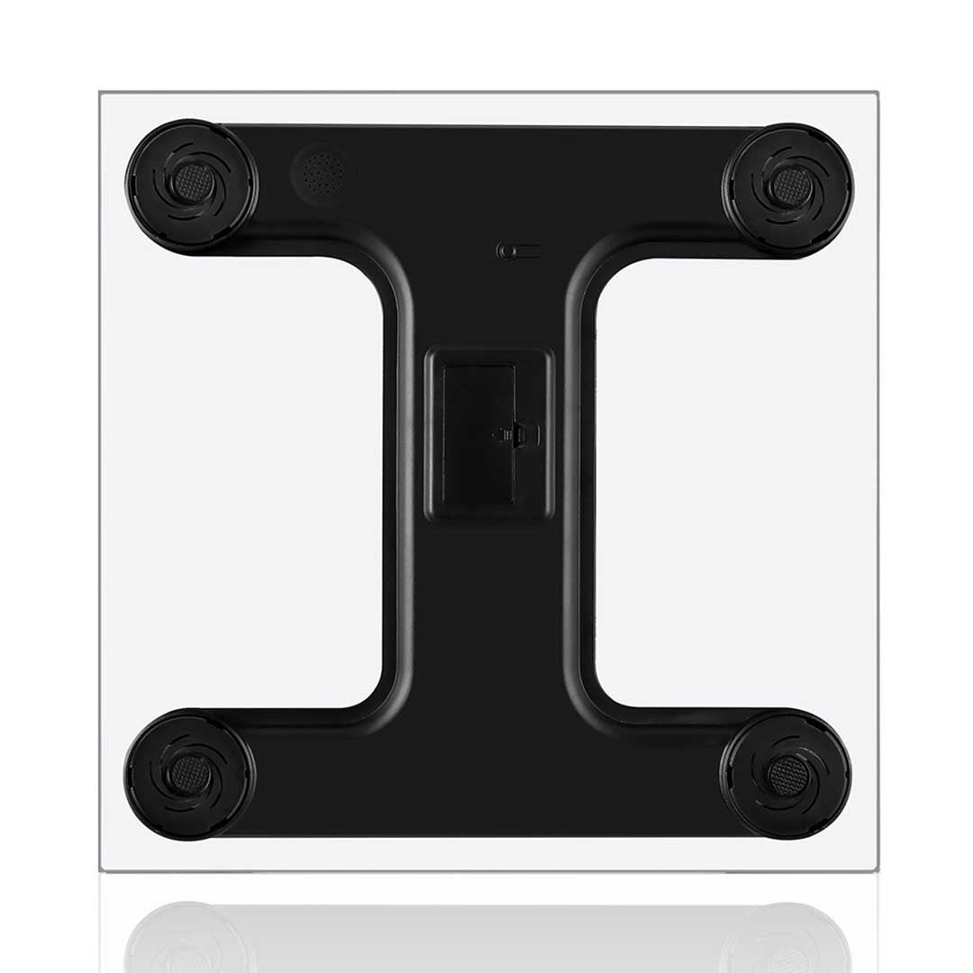 SOGA 2X Black 180kg Digital Fitness Weight Bathroom Gym Body Glass LCD Electronic Scales