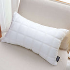 SOGA 2X 30cm White Quilted Grid Pattern Decorative Throw Pillow $ 216