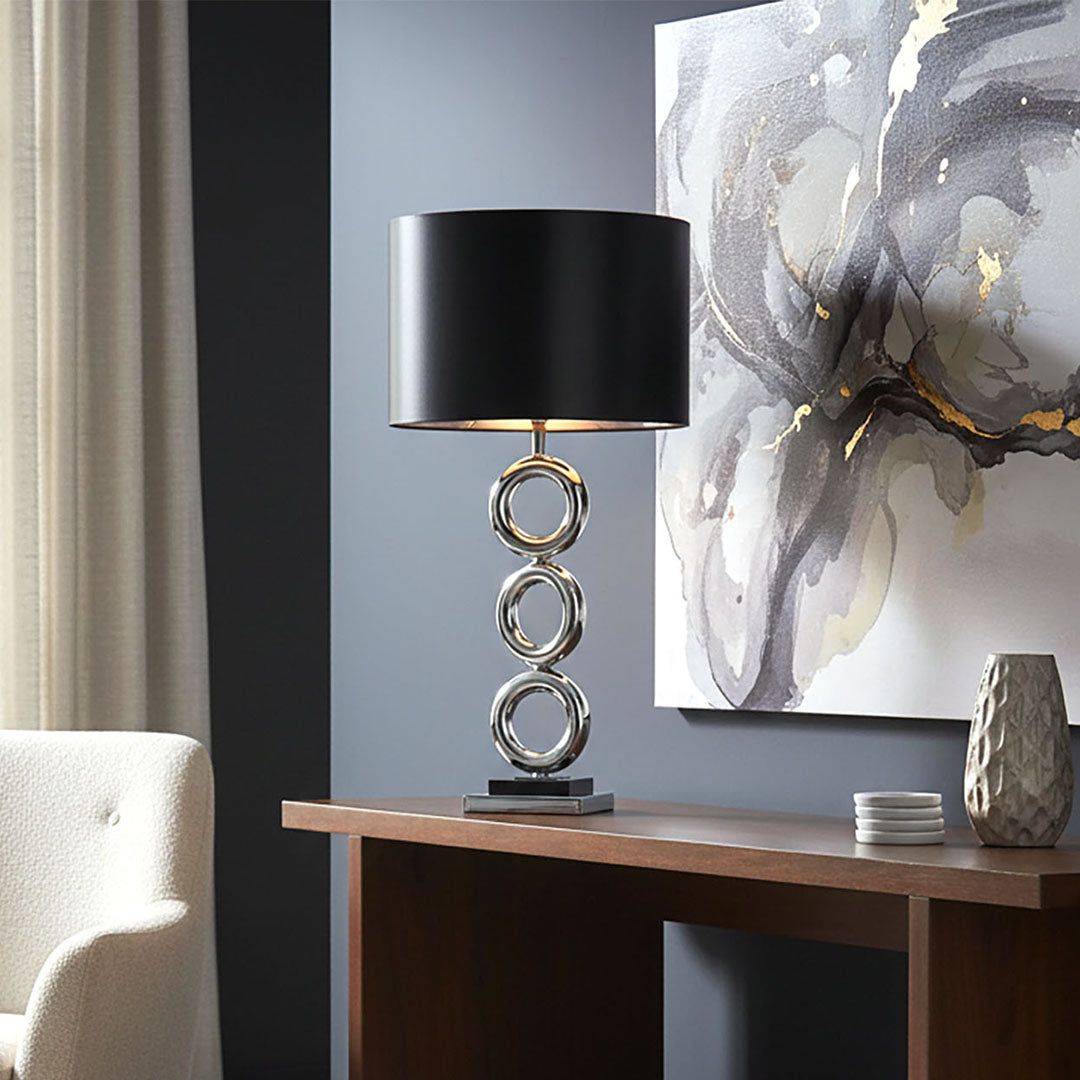 SOGA 4X Simple Industrial Style Table Lamp Metal Base Desk Lamp