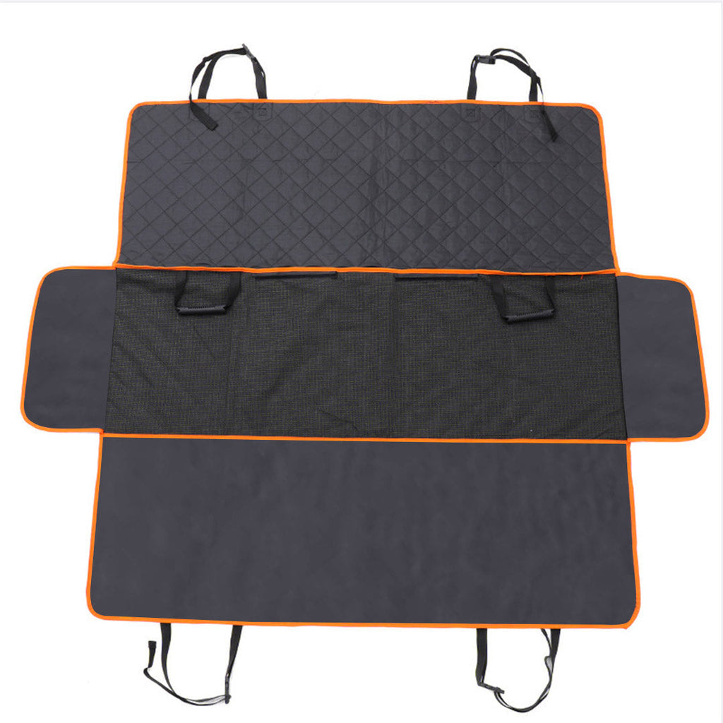 SOGA 600D Oxford Cloth Waterproof Dog Car Cover Back Seat Protector Hammock Pet Mat Black